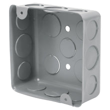 Cargar imagen en el visor de la galería, CAJA DE ACERO CUADRADA 4X4', ECONÓMICA, VOLTECK CCH-4X4E