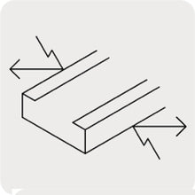 Cargar imagen en el visor de la galería, CANALETA DE 1 VIA, 10 X 20, CON ADHESIVO CAN-1020A VOLTECK