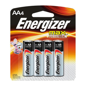 PILA ALCALINA AA C/4 ENERGIZER|E91BP-4