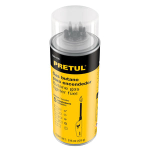 LATA DE GAS BUTANO PARA ENCENDEDOR 125 ML GAS-125 PETRUL