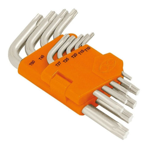 JUEGO DE LLAVES TORX, 9 PIEZAS TORX-9