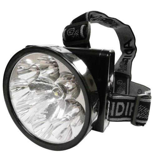 Linterna Manos Libres 9 Leds Recargable/Minero Adir 798