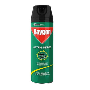 BAYGON ULTRA VERDE AER. 250ML.