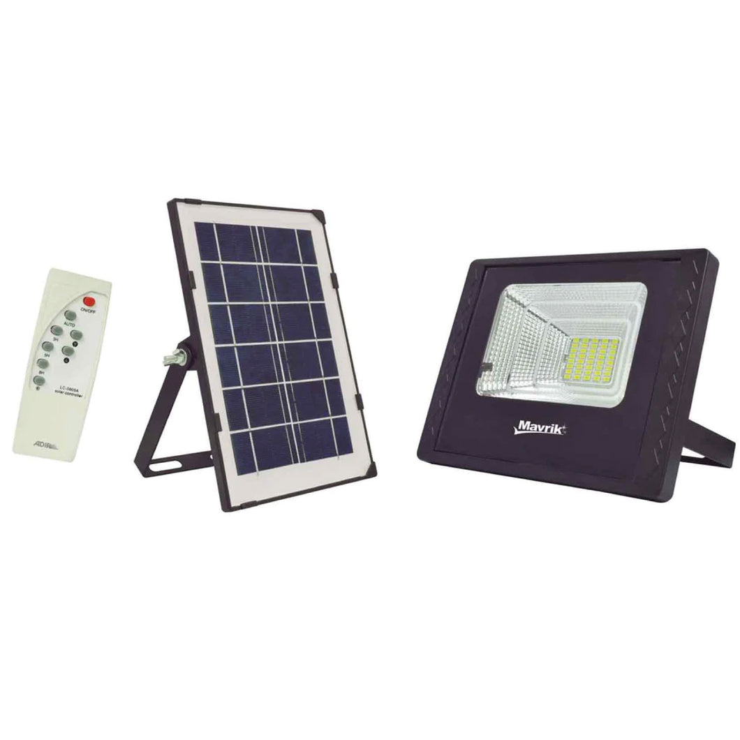 Reflector Led C/Panel Solar 30W Mavrik Adir 8028