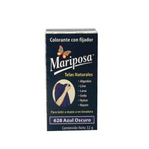 COLORANTE MARIPOSA PASTILLA AZUL OSCURO COLORIM 628