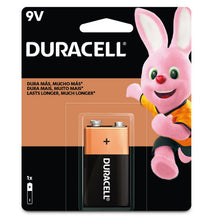 Cargar imagen en el visor de la galería, PILA ALCALINA 9V  INDIVIDUAL DURACELL