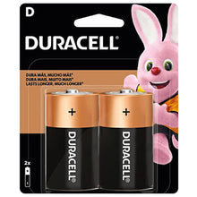 Cargar imagen en el visor de la galería, PILA ALCALINA DE 1.5 V D D2 PAQUETE DURACELL