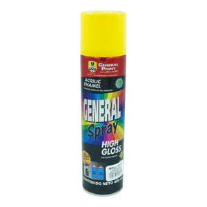 PINTURA SPRAY BRILLANTE  AMARILLO CANARIO 400ml