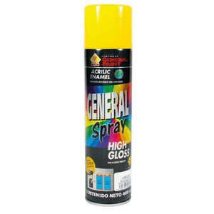 PINTURA SPRAY BRILLANTE AMARILLO ORO 400ml