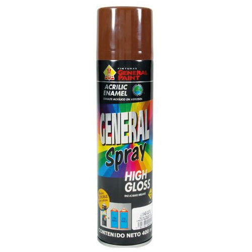 PINTURA SPRAY BRILLANTE  CAFÉ CHOCOLATE 400ml