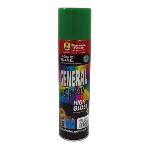 PINTURA SPRAY BRILLANTE VERDE ECOLOGICO 400ml