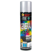 Cargar imagen en el visor de la galería, PINTURA SPRAY BRILLANTE  ALUMINIO 400ml