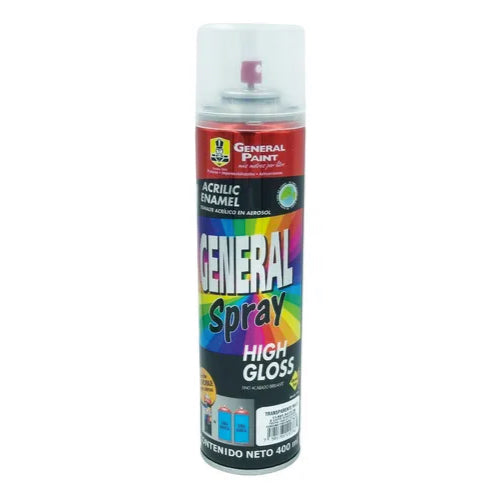 PINTURA SPRAY BRILLANTE TRANSPARENTE 400ml