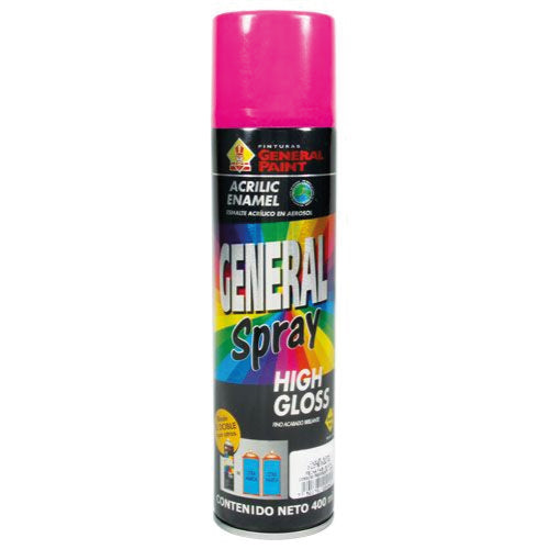 PINTURA SPRAY BRILLANTE  ROSA MEXICANO 400ml