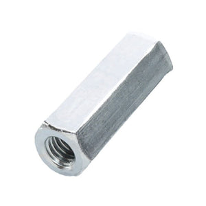 TUERCA LARGA GALVANIZADA DE 3/8" x 1"