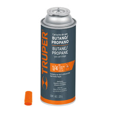 Cargar imagen en el visor de la galería, LATA DE GAS, 220 GR, 1/4 DE VUELTA GAS-220X