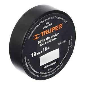 CINTA DE AISLAR # 33 18M NEGRA TRUPER M-33