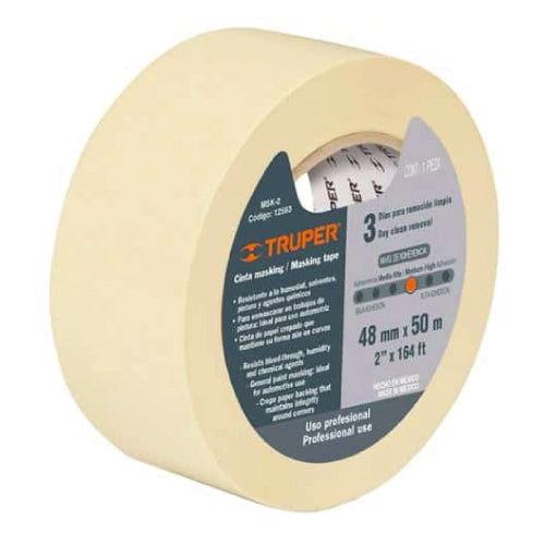 CINTA MASKING TAPE 2'X 50 M | TRUPER 12593