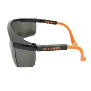 LENTES DE SEGURIDAD AJUSTABLES, MICA GRIS, CLASSIC LEN-2000N