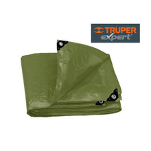 Cargar imagen en el visor de la galería, LONA USO RUDO VERDE OLIVO 2 X 3 M TRUPER EXPERT EXPERT LT-23X