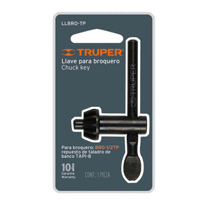 LLAVE PARA BROQUERO DE TALADRO DE PISO TRUPER LLBRO-TP