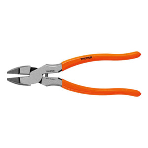 PINZA PROFESIONAL P/ELECTRICISTA 9' C/RESORTE MANGO DE PVC TRUPER T210-9