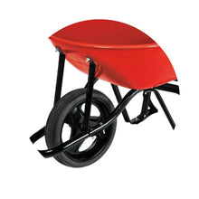 Cargar imagen en el visor de la galería, CARRETILLA 4.5 FT3 IMPONCHABLE BASTIDOR BIPARTIDO ROJA PRETUL CAP-40FB