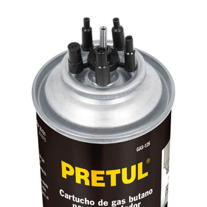 LATA DE GAS BUTANO PARA ENCENDEDOR 125 ML GAS-125 PETRUL