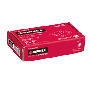 BISAGRA RECTANGULAR 1-1/2' ACERO INOXIDABLE HERMEX BR-154