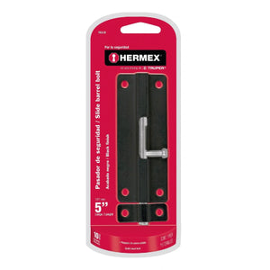 PASADOR DE ACERO NEGRO 5' HERMEX BASIC HERMEX PAS-56