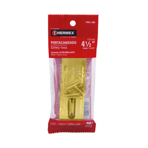 PORTACANDADO LATONADO 4-1/2' HERMEX POCL-450