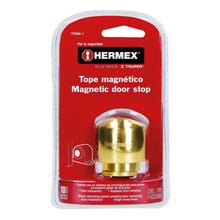 Cargar imagen en el visor de la galería, TOPE MAGNETICO LATONADO HERMEX TOMA-1