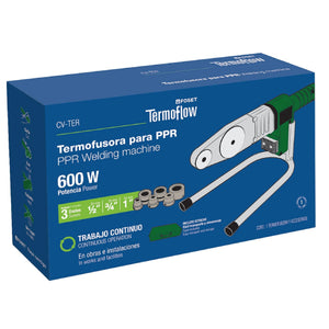 TERMOFUSORA 600W PARA PPR CON DADOS DE 20 25 Y 32 MM FOSET CV-TER