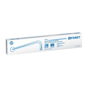 BRAZO Y CHAPETON PARA REGADERA 50 CM CROMADO RIVIERA FOSET BCH-750