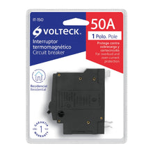 Cargar imagen en el visor de la galería, INTERRUPTOR TERMOMAGNETICO 1 POLO 50 A VOLTECK VOLTECK IT-150