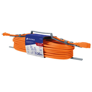 EXTENSION ELECTRICA USO RUDO 20 M CALIBRE 16 VOLTECK ER-20X16