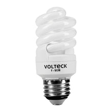 Cargar imagen en el visor de la galería, LÁMPARA 9 W, ESPIRAL MINI, LUZ DÍA, T2, VOLTECK COD. 48500