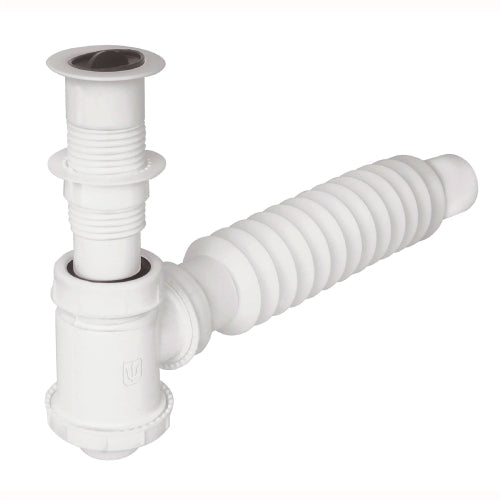 CESPOL DE BOTE P/LAVABO CON CONTRA POLIPROPILENO 1-1/4' FOSET CE-218