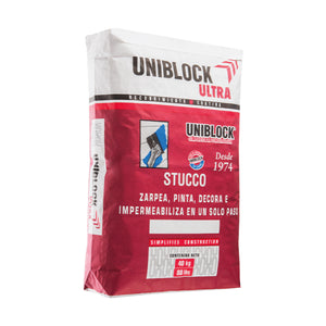 Estuco Ultra 40 Kg Uniblock 30414