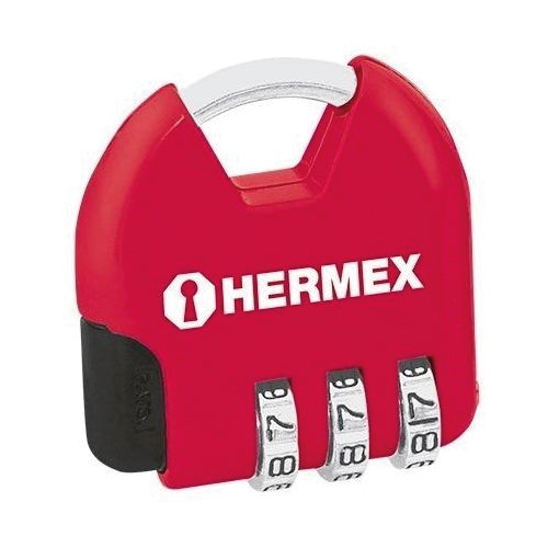 CANDADO DE COMBINACION 36 MM BLISTER HERMEX CMA-4C