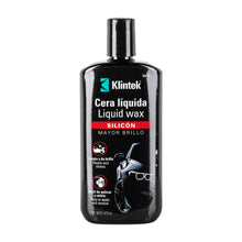 Cargar imagen en el visor de la galería, CERA LÍQUIDA DE SILICÓN PARA AUTO, 473 ML EA-31 KLINTEK 57088