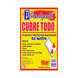 CUBRE TODO PLASTICO LIGERO 10 MT2 PERFECT|P00585