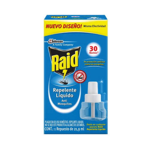 INSECTICIDA RAID LIQUIDO REPUESTO 21.9 ML JOHNSON|JOH01660