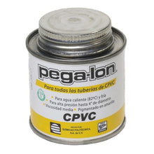 Cargar imagen en el visor de la galería, PEGAMENTO CPVC P/TUBERIA 145ML ETIQUETA AMARILLA PEGA-LON