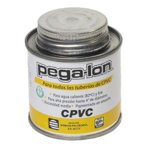 PEGAMENTO CPVC P/TUBERIA 145ML ETIQUETA AMARILLA PEGA-LON