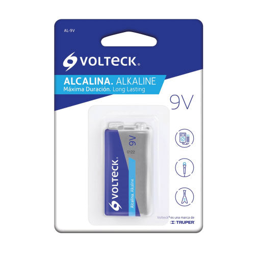 PILA ALCALINA 9V BLISTER VOLTECK VOLTECK AL-9V