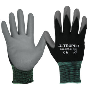 GUANTES DE NYLON RECUBIERTOS DE POLIURETANO MEDIANOS TRUPER GU-112