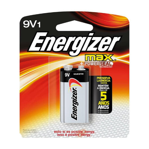 PILA ALCALINA 9V ENERGIZER|522BP-1